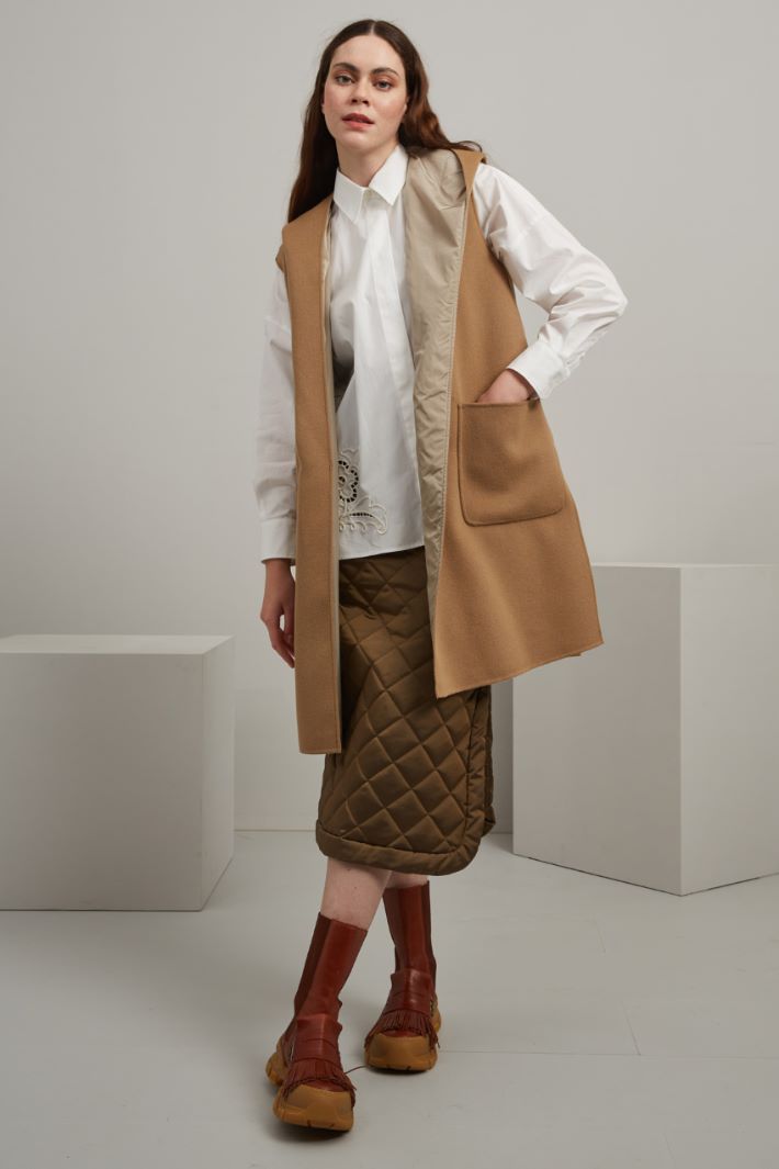 Gilet reversibile - CAMMELLO - Fashion Market