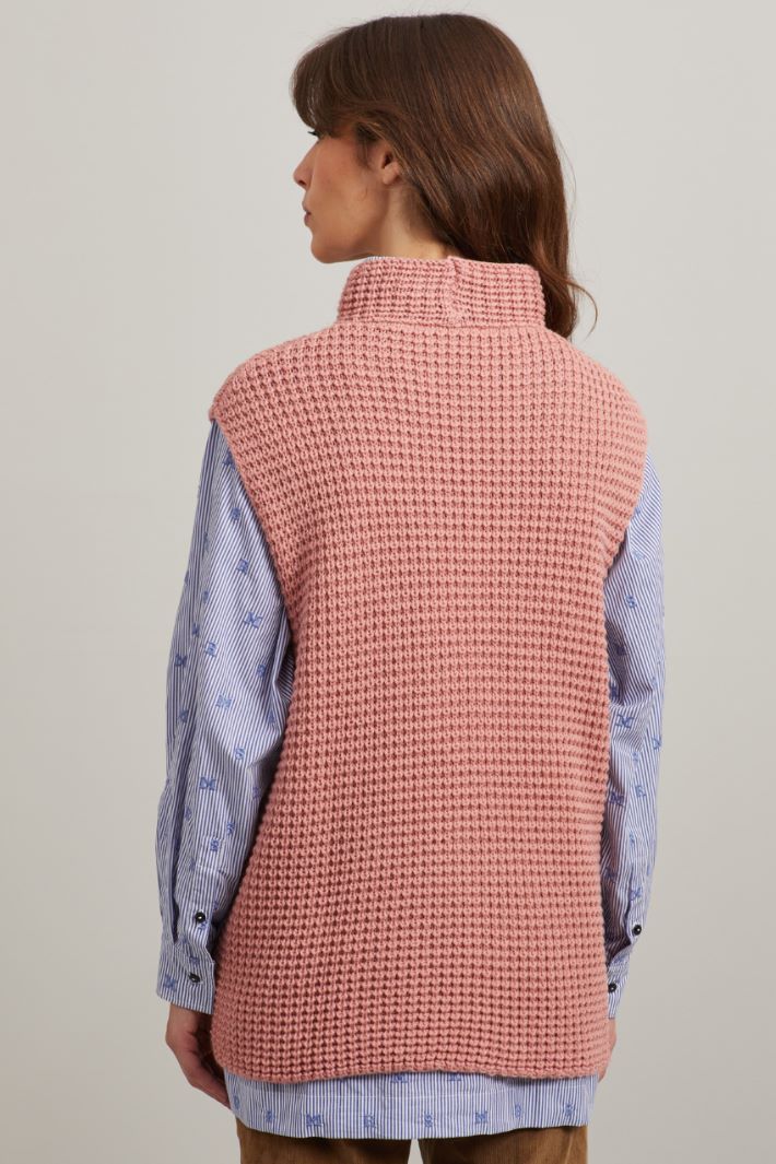 Gilet in lana - ROSA CIPRIA - Fashion Market - 4