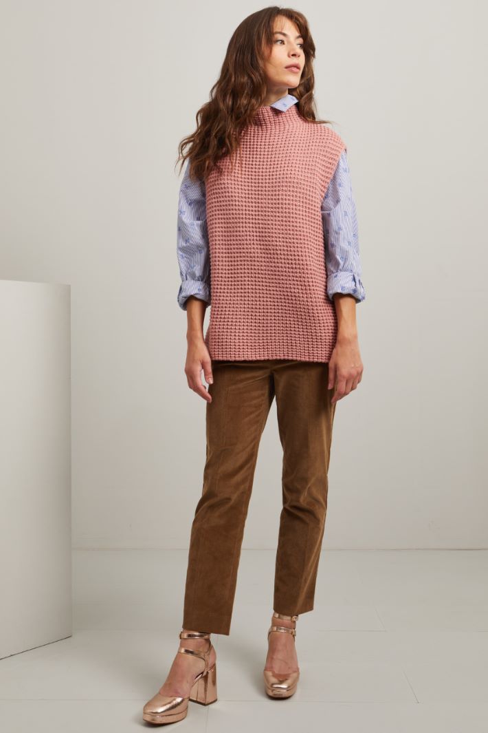 Gilet in lana - ROSA CIPRIA - Fashion Market
