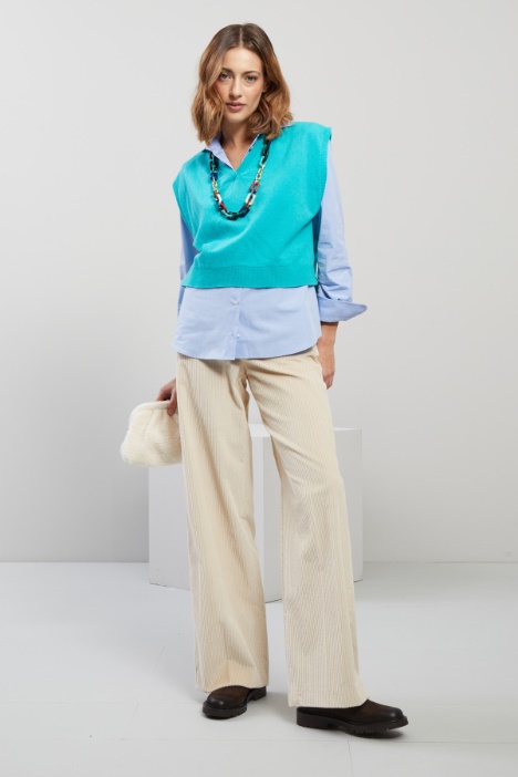 Gilet in lana e cashmere - Fashion Market