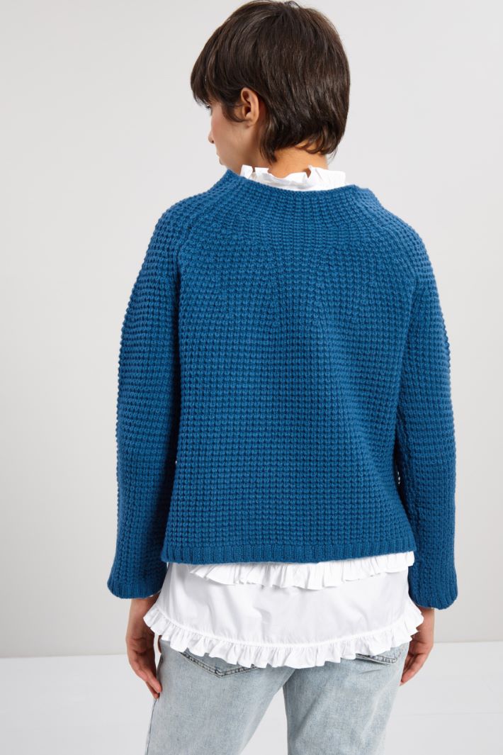 Maglia a nido d'ape - BLUETTE - Fashion Market - 4