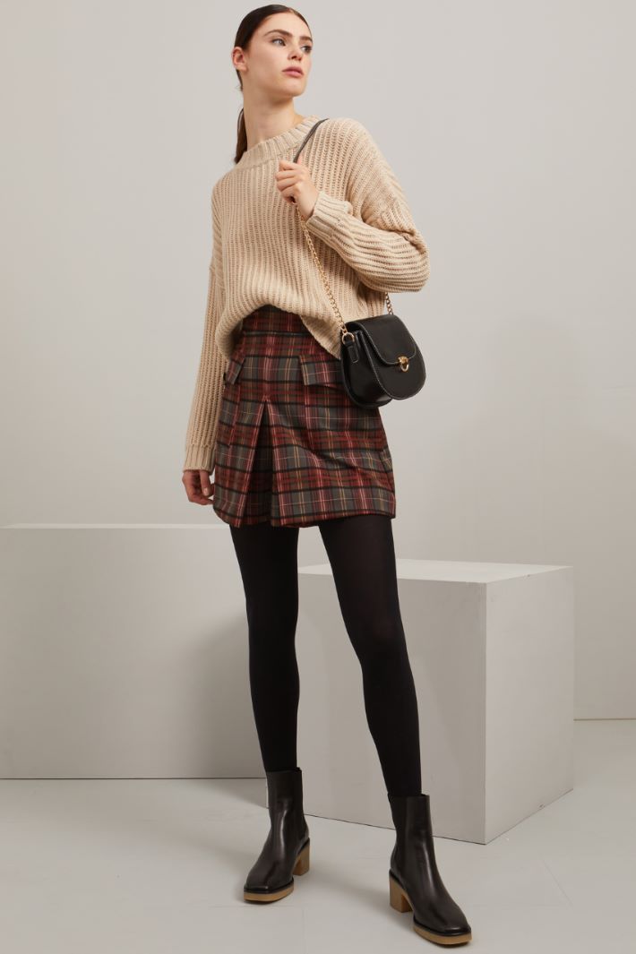 Maglia in lana - BEIGE - Fashion Market
