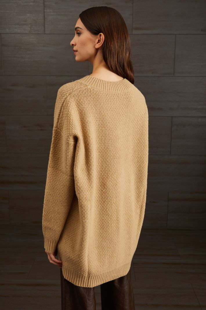 Maglia in lana - NOCCIOLA - Fashion Market - 4