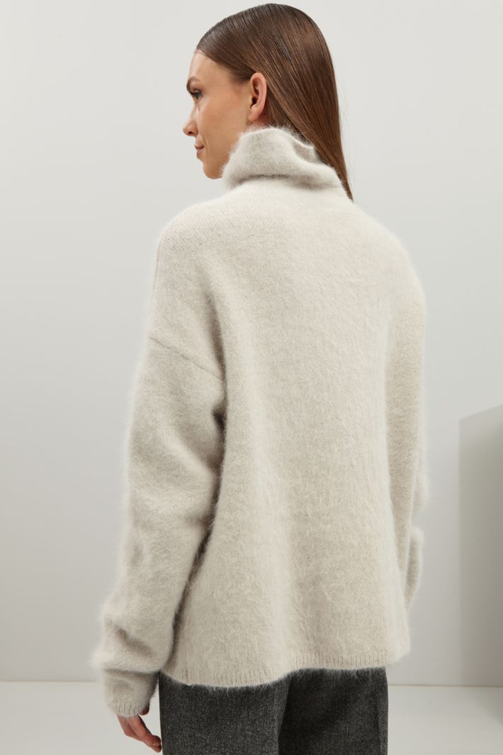 Maglia in angora - GHIACCIO - Fashion Market - 4