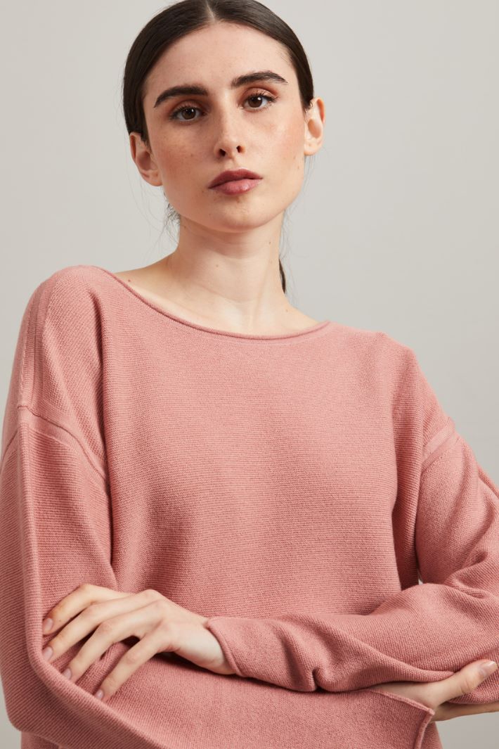 Maglia in lana  - ROSA - Fashion Market - 3