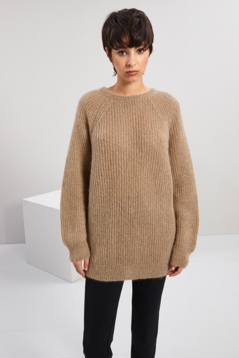 Maglia in lana e mohair - Fashion Market