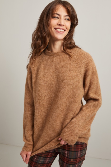Maglia in lana e mohair - Fashion Market