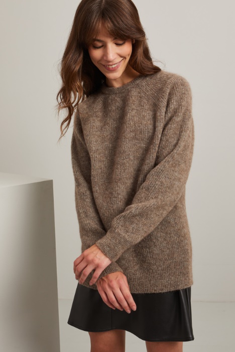 Maglia in lana e mohair - Fashion Market