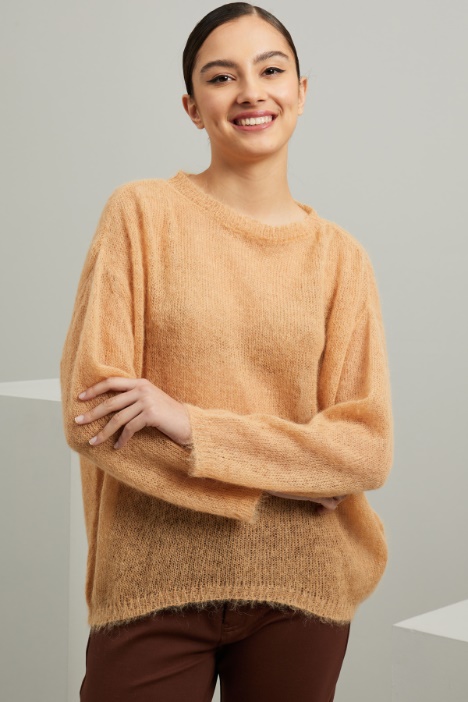 Maglia in alpaca e mohair - Fashion Market