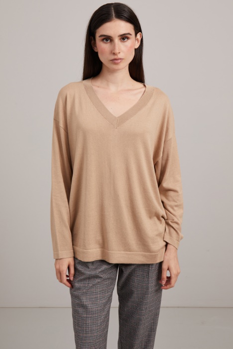 Maglia con scollo a V - Fashion Market