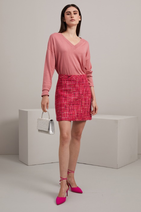 Maglia con scollo a V - Fashion Market