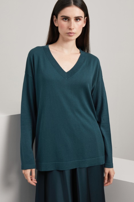 Maglia con scollo a V - Fashion Market