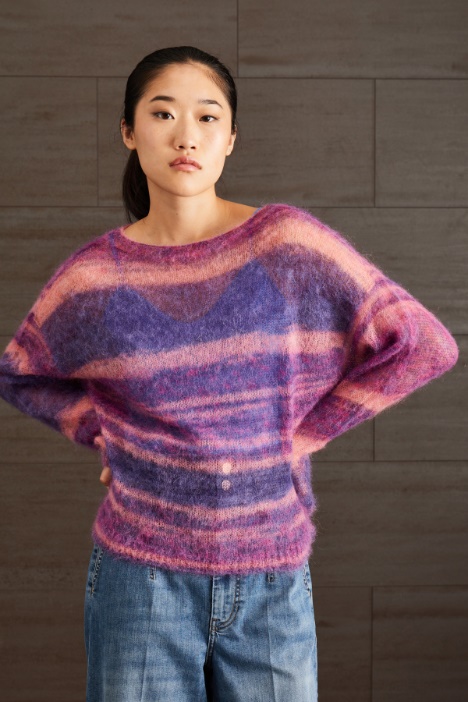 Maglia in mohair e alpaca - Fashion Market