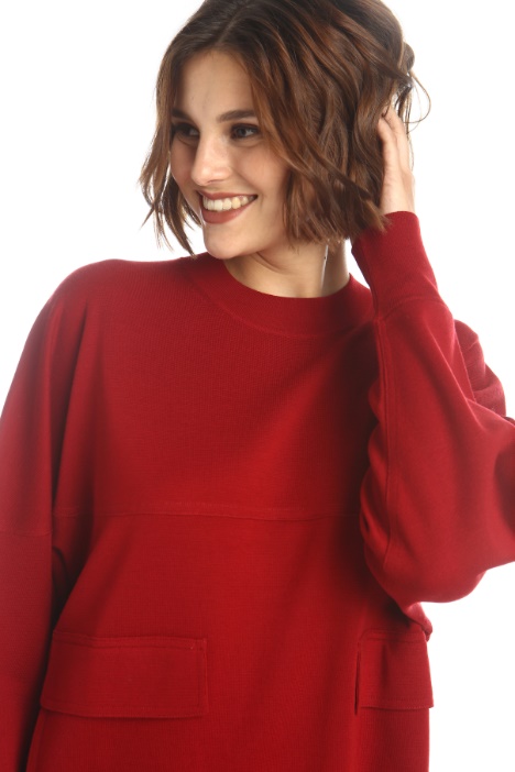 Maglia boxy in lana - Fashion Market