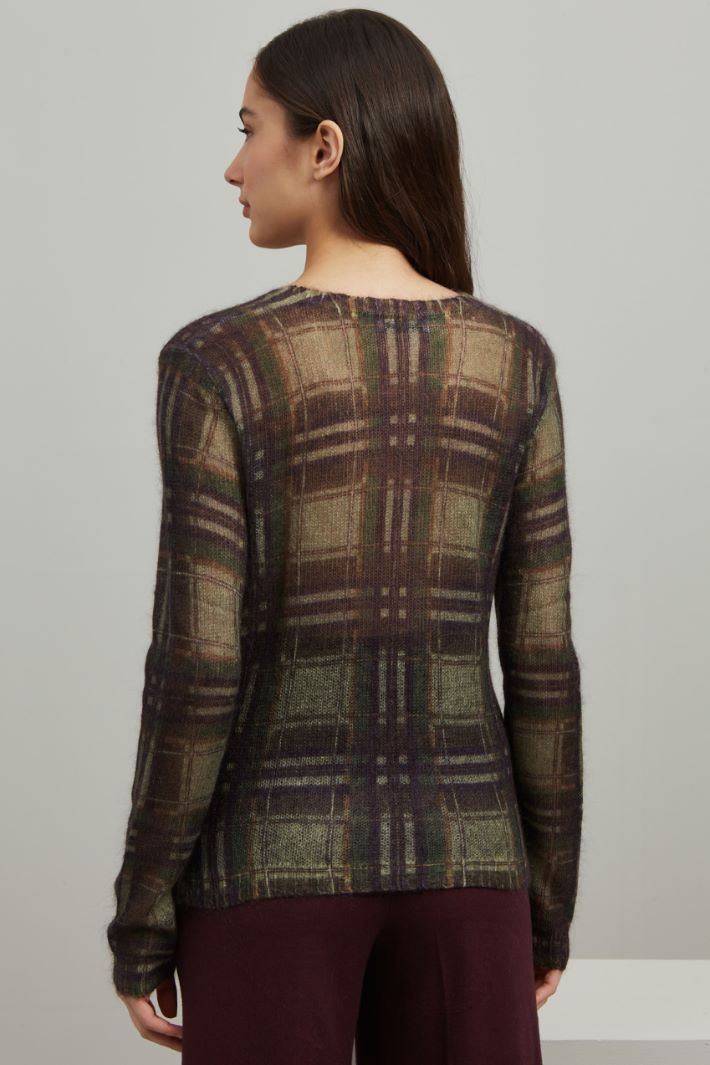 Maglia in mohair - VERDE VINACCIA - Fashion Market - 4