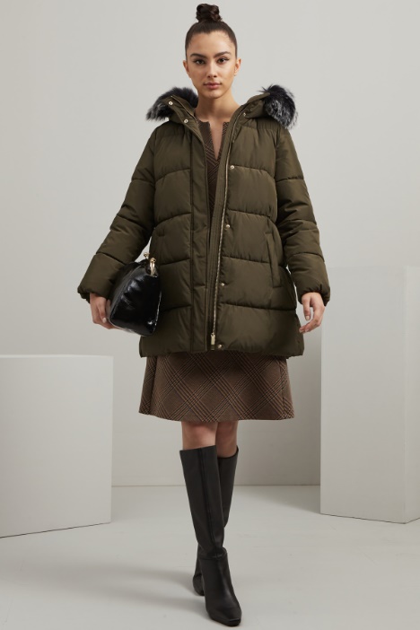 Imbottito con cappuccio - Fashion Market