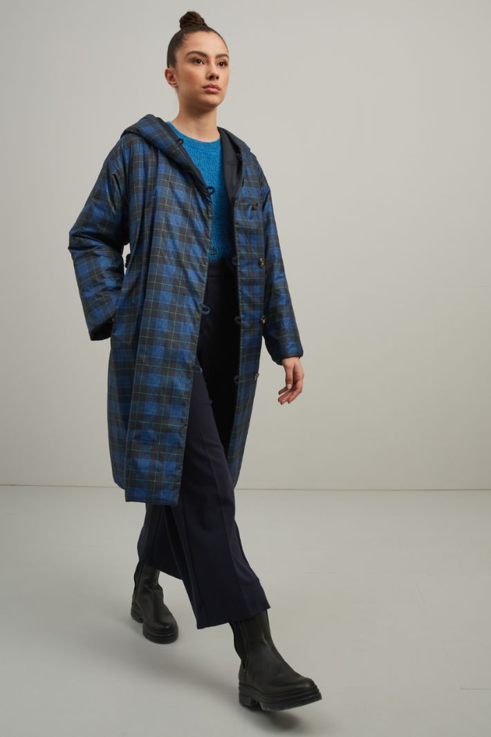 Imbottito doppiopetto - BLU NERO VERDE - Fashion Market - 2