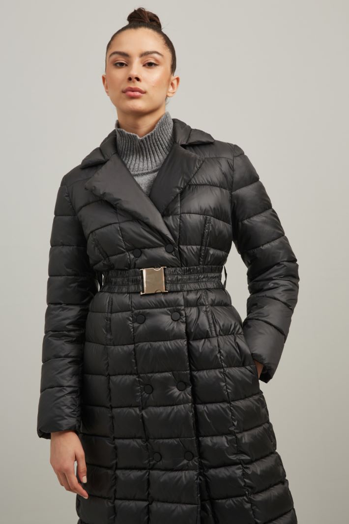 Imbottito doppiopetto - ANTRACITE - Fashion Market - 3