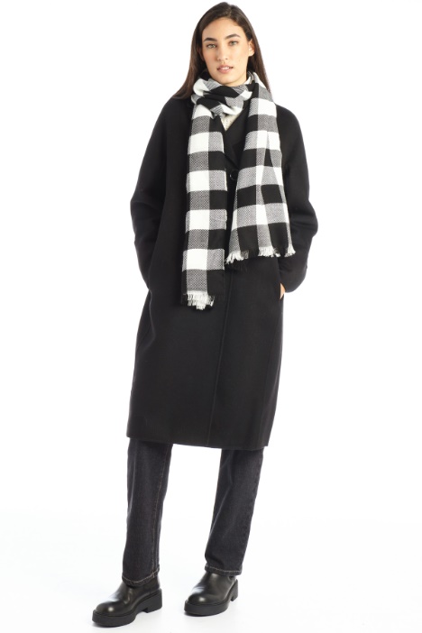 Sciarpa in tinto filo a quadri - Fashion Market