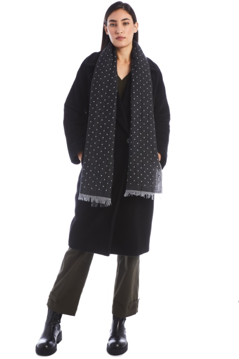 Sciarpa in cotone e lana - Fashion Market