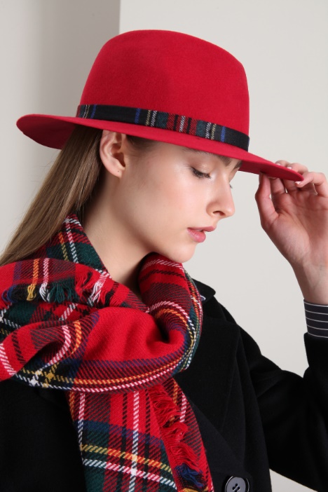 Fedora in lana cotta - Fashion Market