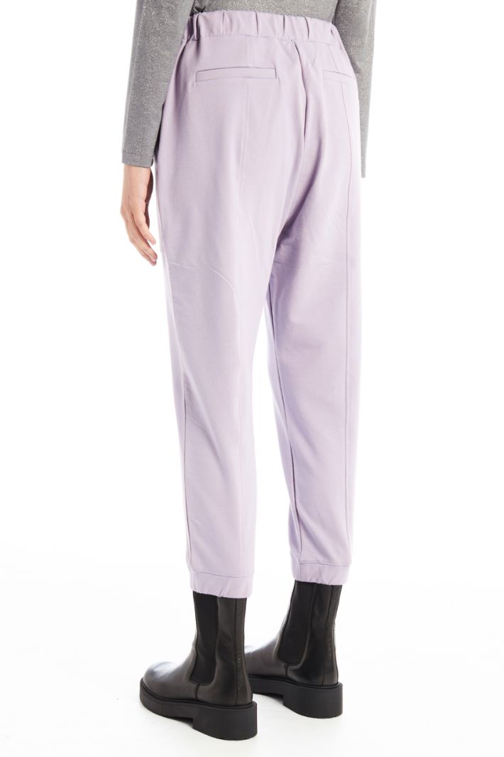 Pantaloni in jersey - LILLA - Fashion Market - 2