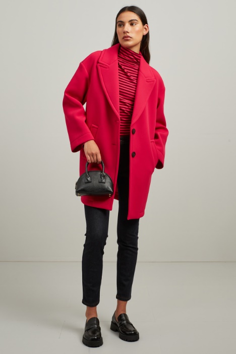 Cappotto in jersey compatto - Fashion Market