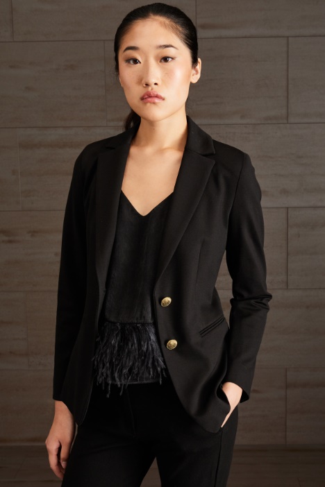 Blazer in jersey - Fashion Market