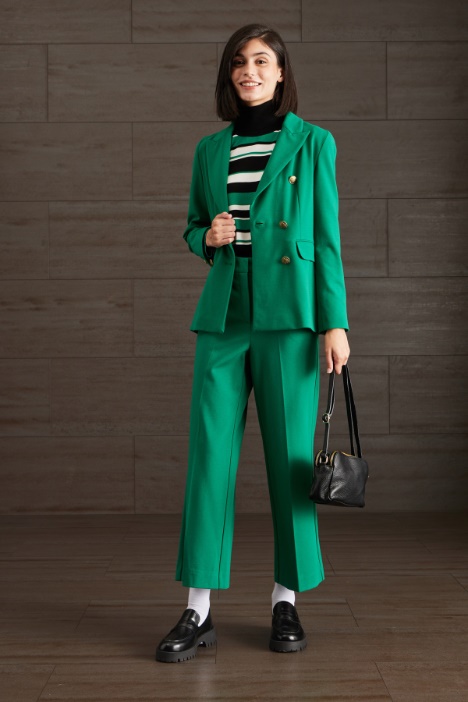 Blazer in jersey di viscosa - Fashion Market