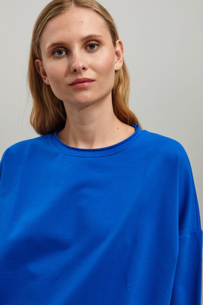 Felpa in cotone - BLUETTE - Fashion Market - 3