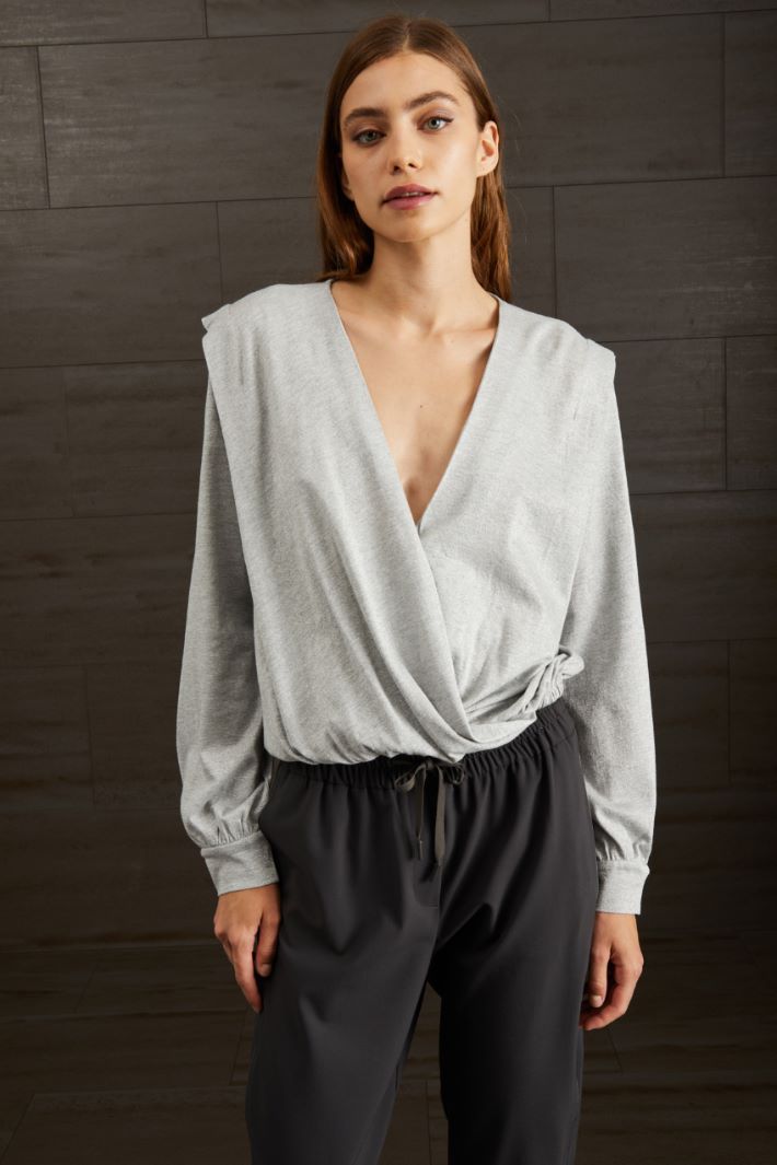 Top lamè - ARGENTO - Fashion Market - 2