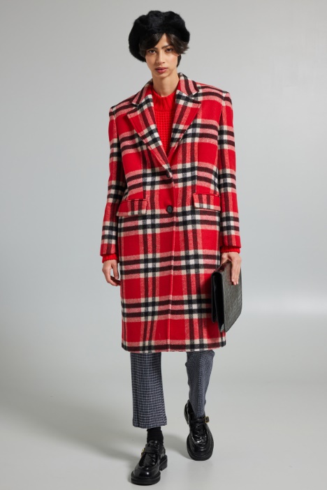 Cappotto over in panno - Fashion Market