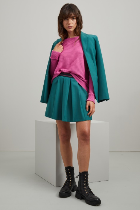 Minigonna in misto lana - Fashion Market