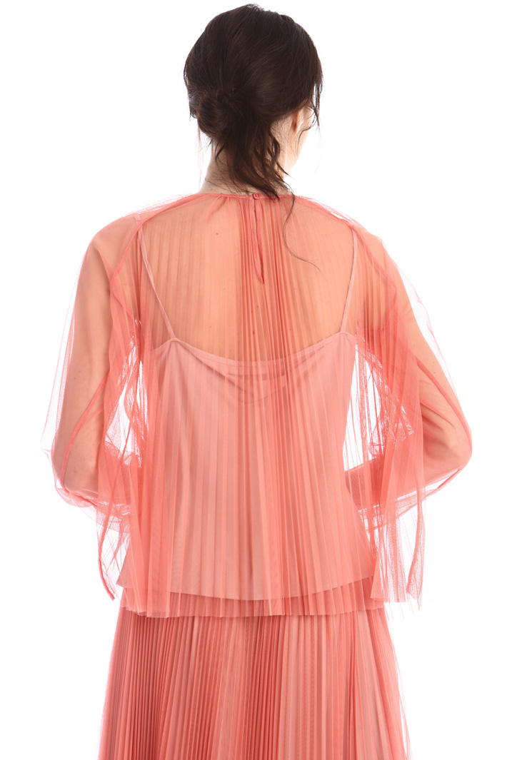 Top in tulle plissè - CORALLO - Fashion Market - 2
