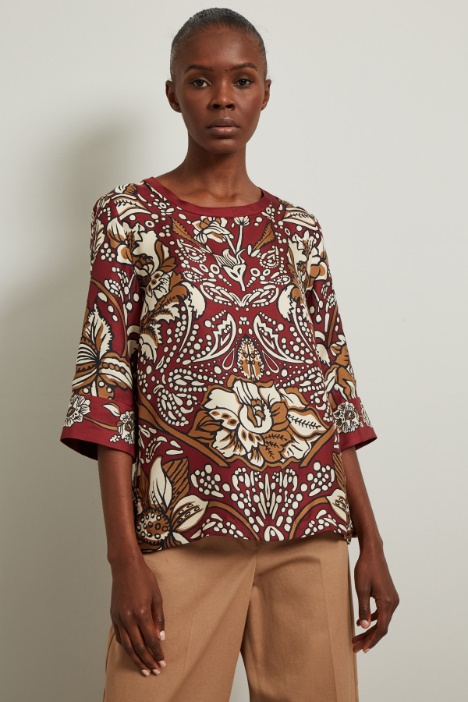 Casacca in twill di seta - Fashion Market
