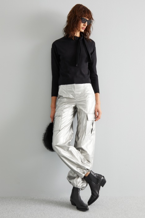 Pantaloni laminati - Fashion Market