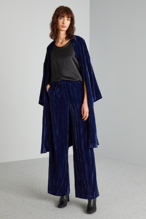 Top svasato in raso - Fashion Market