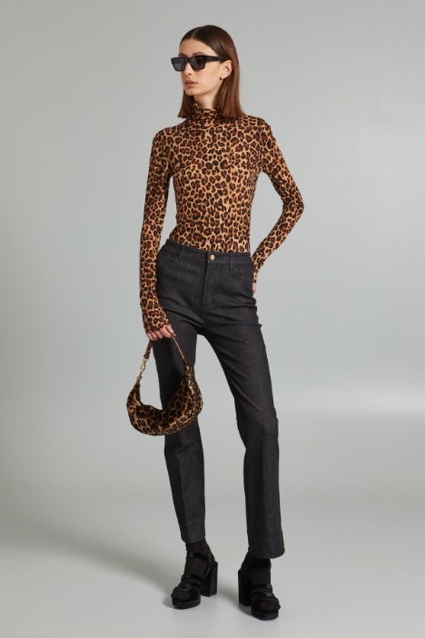 Pantaloni slim in denim - Fashion Market