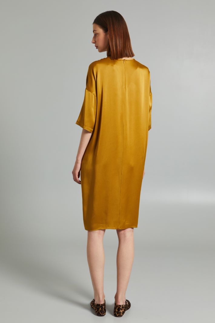 Abito a sacchetto in raso - OCRA - Fashion Market - 4
