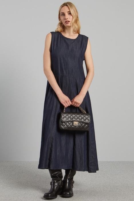 Abito a tunica in denim - Fashion Market