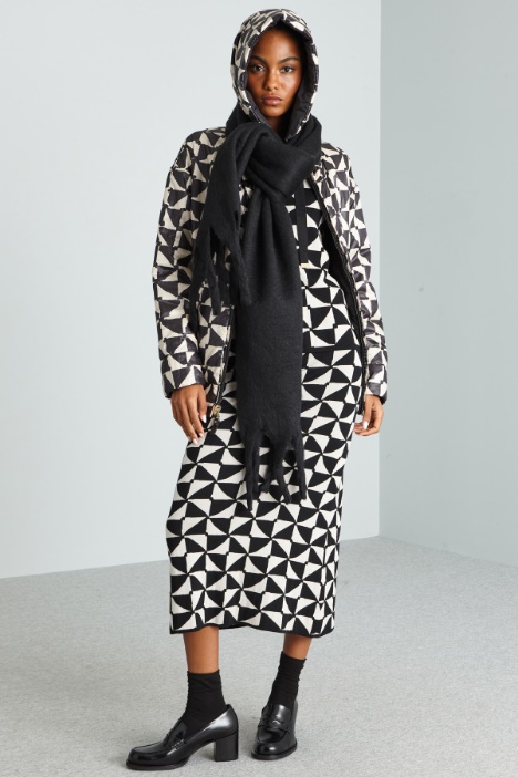 Gonna longuette in maglia - Fashion Market