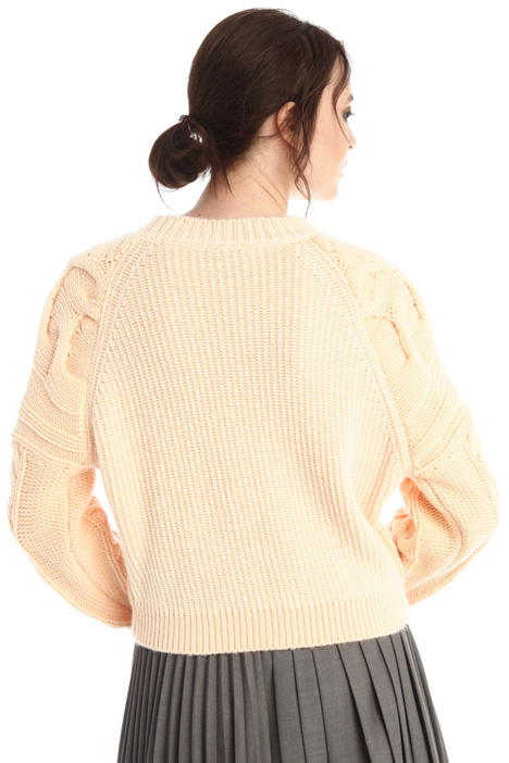 Maglia a trecce in lana - Fashion Market