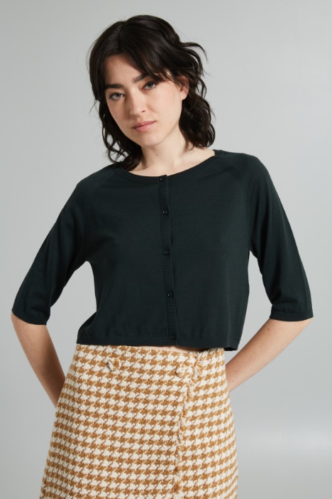 Coprispalle in filato di lana - Fashion Market