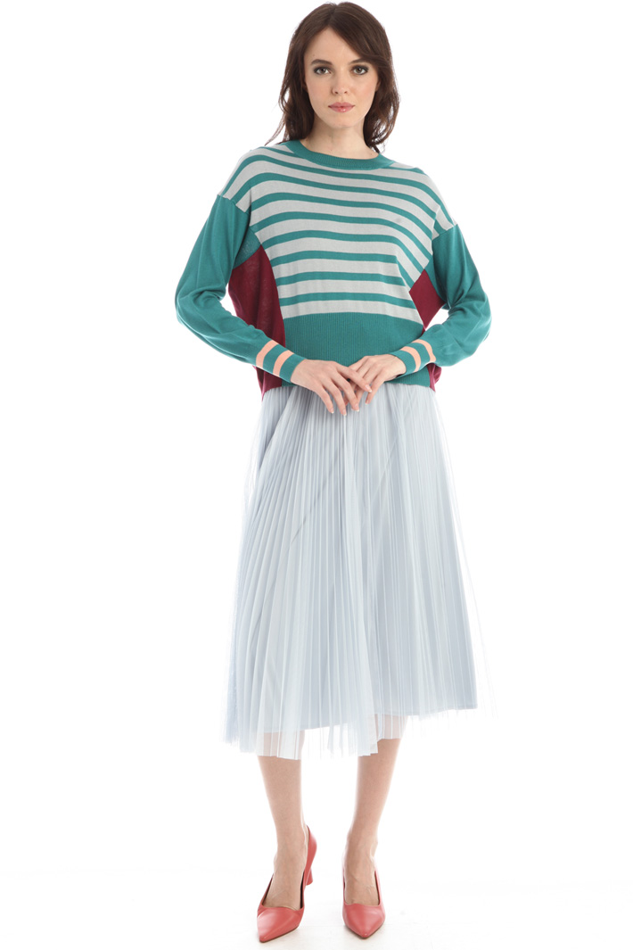 Gonna plissè in tulle - CELESTE - Fashion Market - 4