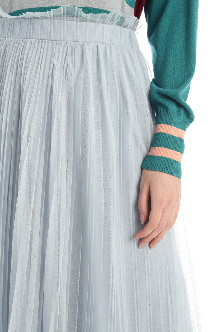 Gonna plissè in tulle - CELESTE - Fashion Market - 3