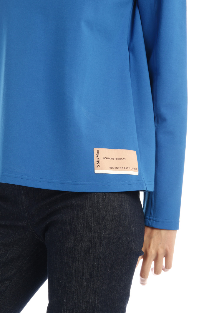 T-shirt in jersey cady - BLUETTE - Fashion Market - 3