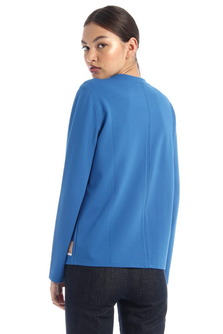 T-shirt in jersey cady - BLUETTE - Fashion Market - 2
